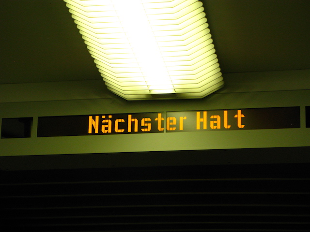 Nächster Halt (Foto: Kathrin Happe)